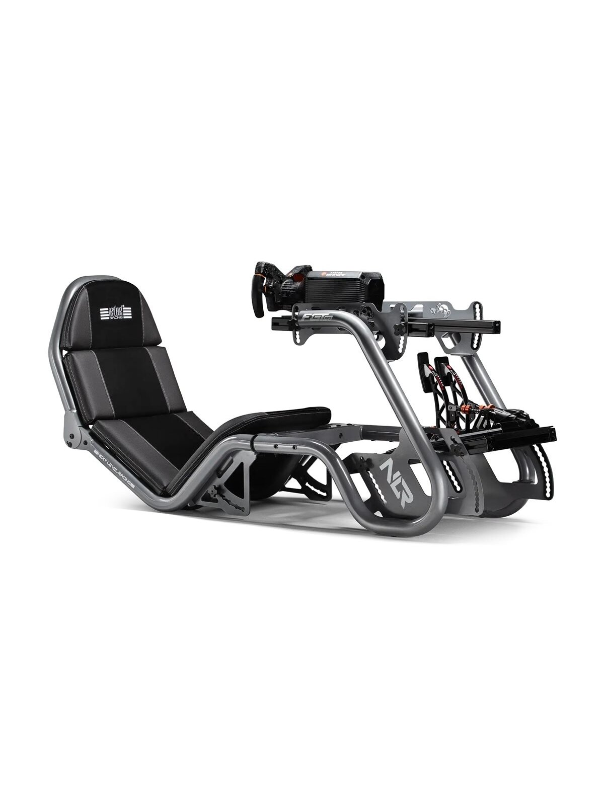 Next Level Racing | Steel | Racing Simulator Cockpit | F-GT Pro Formula and GT Grey Edition | Grey 2 Next Level Racing | Steel | Racing Simulator Cockpit | F-GT Pro Formula and GT Grey Edition | Grey 2