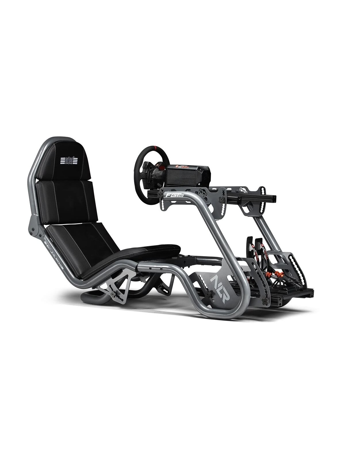 Next Level Racing | Steel | Racing Simulator Cockpit | F-GT Pro Formula and GT Grey Edition | Grey 3 Next Level Racing | Steel | Racing Simulator Cockpit | F-GT Pro Formula and GT Grey Edition | Grey 3