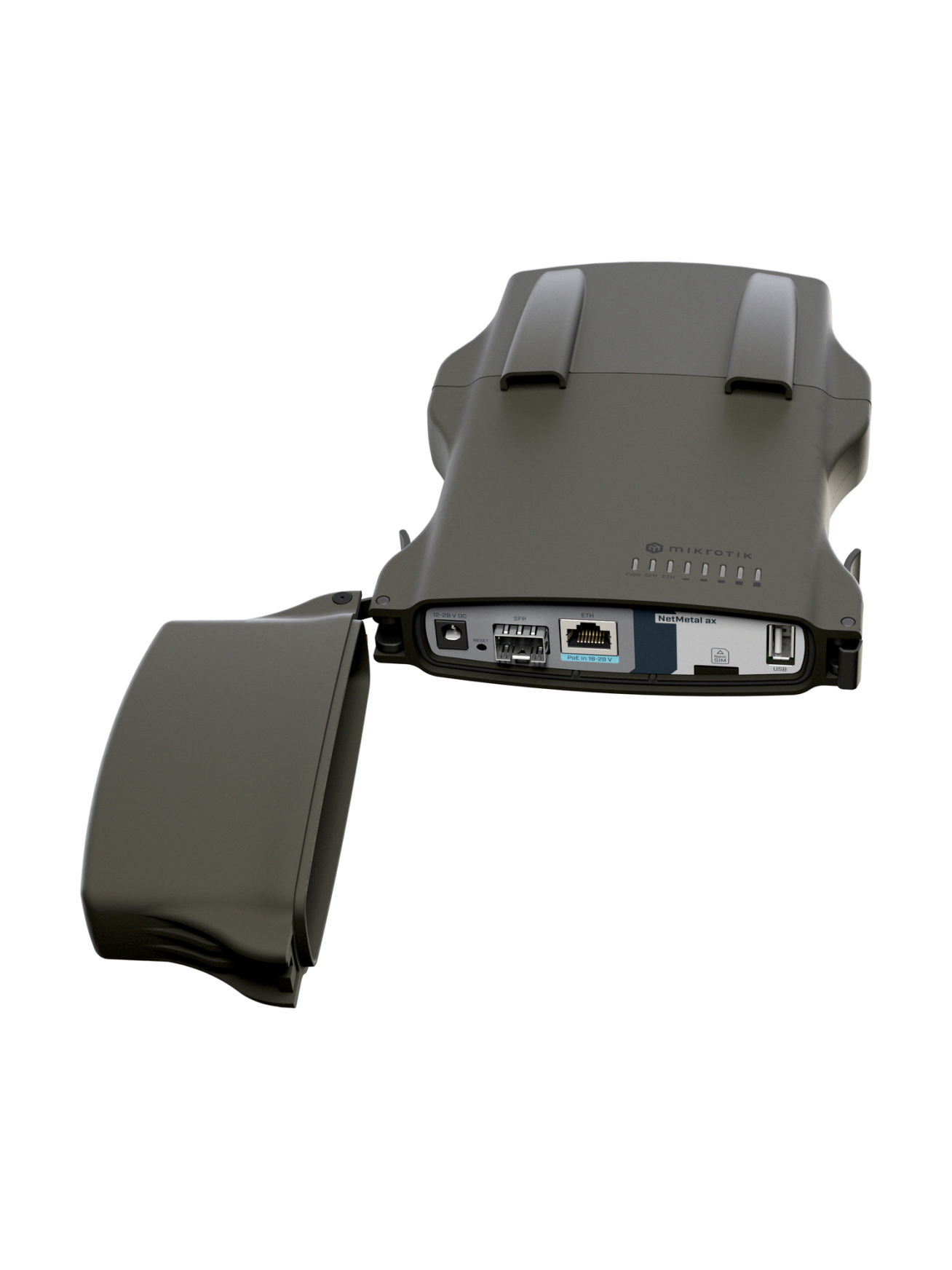 NetMetal ax (RouterOS L4) International version | L23UGSR-5HaxD2HaxD-NM | 802.11ax | 10/100/1000 Mbit/s | Ethernet LAN (RJ-45) ports 1 | MU-MiMO No 2
