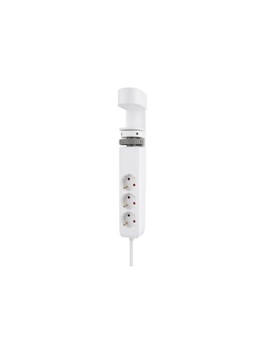 Neomounts | Desk socket with clamp and USB-C and USB-A ports - Quick charge | DS22-840WH6 Neomounts | Desk socket with clamp and USB-C and USB-A ports - Quick charge | DS22-840WH6