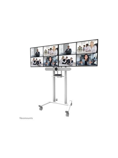 Neomounts Floor stand | ADM-875WH2 Dual screen adapter | Adjustable Height | 42-65 " | Maximum weight (capacity) 40 kg | White Neomounts Floor stand | ADM-875WH2 Dual screen adapter | Adjustable Height | 42-65 " | Maximum weight (capacity) 40 kg | White