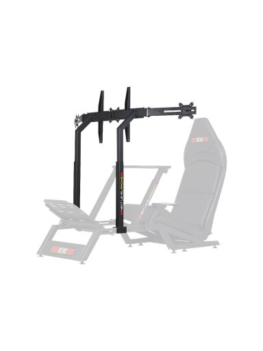 Next Level Racing | F-GT Monitor Stand | Height, tilt | 27-65 " | Maximum weight (capacity) 60 kg | Black Next Level Racing | F-GT Monitor Stand | Height, tilt | 27-65 " | Maximum weight (capacity) 60 kg | Black