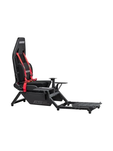 Next Level Racing | Flight Simulator Cockpit | Black and Red Next Level Racing | Flight Simulator Cockpit | Black and Red