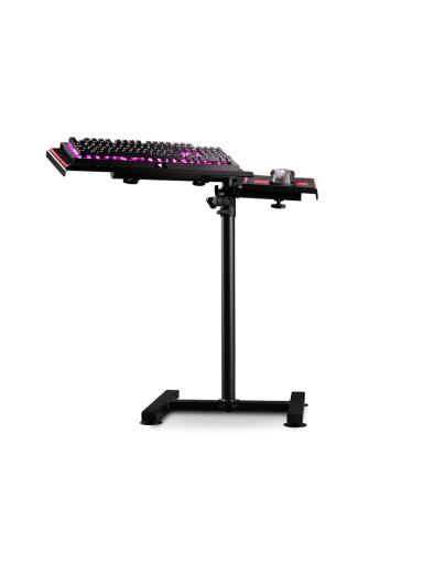 Next Level Racing | Floor stand | NLR-A012 Free Standing Keyboard and Mouse Stand | Height | Black Next Level Racing | Floor stand | NLR-A012 Free Standing Keyboard and Mouse Stand | Height | Black