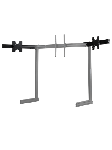 Next Level Racing Floor stand | Tilt | ELITE Free Standing Triple Add-On Monitor Stand | 21-43 " | Black Next Level Racing Floor stand | Tilt | ELITE Free Standing Triple Add-On Monitor Stand | 21-43 " | Black