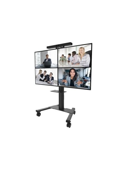 Neomounts AV1-825BL Videobar and multimedia kit - universal | Adjustable Height | Maximum weight (capacity) 9 kg | Black 5