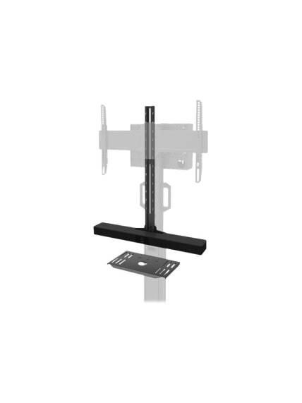 Neomounts AV1-825BL Videobar and multimedia kit - universal | Adjustable Height | Maximum weight (capacity) 9 kg | Black 9 Neomounts AV1-825BL Videobar and multimedia kit - universal | Adjustable Height | Maximum weight (capacity) 9 kg | Black 9