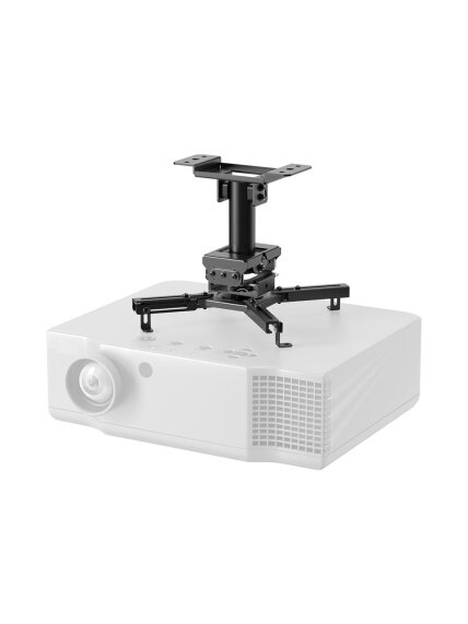 Neomounts Ceiling mount | CL25-530BL1 Beamer ceiling mount | Rotate, Tilt, Swivel | Maximum weight (capacity) 45 kg | Black Neomounts Ceiling mount | CL25-530BL1 Beamer ceiling mount | Rotate, Tilt, Swivel | Maximum weight (capacity) 45 kg | Black