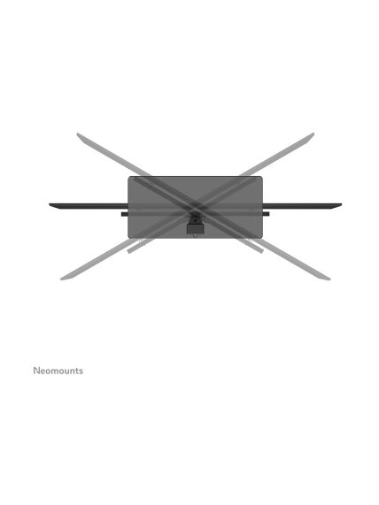 Neomounts Desk Mount | DS45-430BL16 TV stand | Adjustable Height, Swivel | 37-70 " | Maximum weight (capacity) 40 kg | Black 6