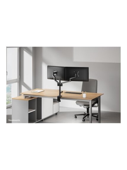 Neomounts Desk Mount | DS60-425BL2 Monitor Arm | Adjustable Height, Rotate, Tilt, Swivel | 17-27 " | Maximum weight (capacity) 8 kg | Black 13 Neomounts Desk Mount | DS60-425BL2 Monitor Arm | Adjustable Height, Rotate, Tilt, Swivel | 17-27 " | Maximum weight (capacity) 8 kg | Black 13