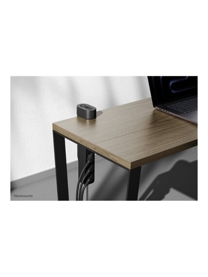 Neomounts | Desk socket with clamp and USB-C and USB-A ports - Quick charge | DS22-840BL6 13 Neomounts | Desk socket with clamp and USB-C and USB-A ports - Quick charge | DS22-840BL6 13
