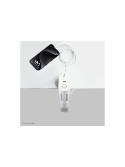 Neomounts | Desk socket with clamp and USB-C and USB-A ports - Quick charge | DS22-840WH6 13