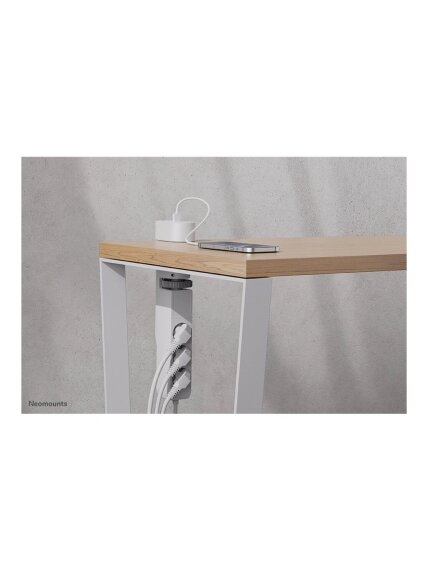 Neomounts | Desk socket with clamp and USB-C and USB-A ports - Quick charge | DS22-840WH6 14 Neomounts | Desk socket with clamp and USB-C and USB-A ports - Quick charge | DS22-840WH6 14