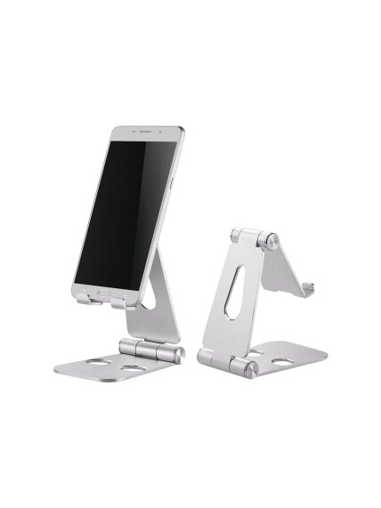 Neomounts | DS10-160SL1 | Adjustable | Phone stand | Silver | 7 " 5
