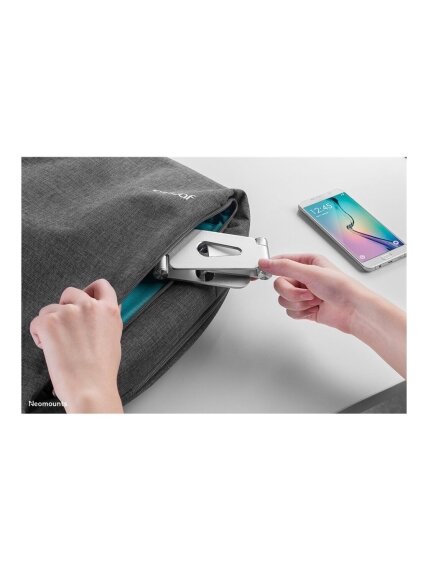 Neomounts | DS10-160SL1 | Adjustable | Phone stand | Silver | 7 " 9