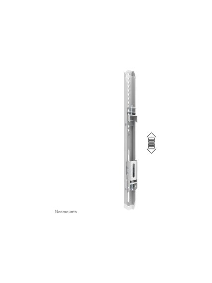 Neomounts Floor stand | ADM-875WH2 Dual screen adapter | Adjustable Height | 42-65 " | Maximum weight (capacity) 40 kg | White 12 Neomounts Floor stand | ADM-875WH2 Dual screen adapter | Adjustable Height | 42-65 " | Maximum weight (capacity) 40 kg | White 12