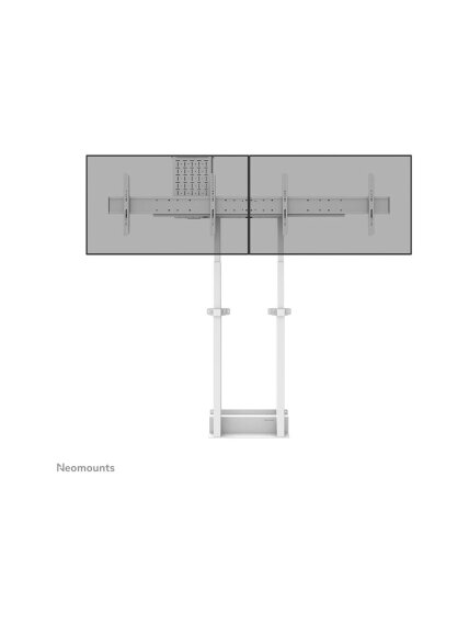 Neomounts Floor stand | ADM-875WH2 Dual screen adapter | Adjustable Height | 42-65 " | Maximum weight (capacity) 40 kg | White 6 Neomounts Floor stand | ADM-875WH2 Dual screen adapter | Adjustable Height | 42-65 " | Maximum weight (capacity) 40 kg | White 6