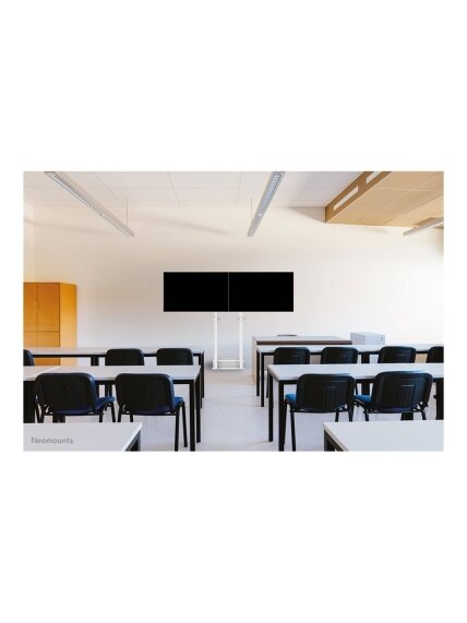 Neomounts Floor stand | ADM-875WH2 Dual screen adapter | Adjustable Height | 42-65 " | Maximum weight (capacity) 40 kg | White 9 Neomounts Floor stand | ADM-875WH2 Dual screen adapter | Adjustable Height | 42-65 " | Maximum weight (capacity) 40 kg | White 9