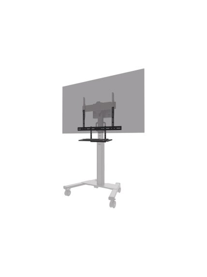 Neomounts Floor stand | AV40-500BL Keyboard Shelf Kit | Height adjustment | 43-110 " | Maximum weight (capacity) 2.5 kg | Black Neomounts Floor stand | AV40-500BL Keyboard Shelf Kit | Height adjustment | 43-110 " | Maximum weight (capacity) 2.5 kg | Black