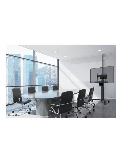 Neomounts Floor stand | AV45-500BL Laptop Shelf Kit | Height adjustment | 43-110 " | Maximum weight (capacity) 2.5 kg | Black 11 Neomounts Floor stand | AV45-500BL Laptop Shelf Kit | Height adjustment | 43-110 " | Maximum weight (capacity) 2.5 kg | Black 11