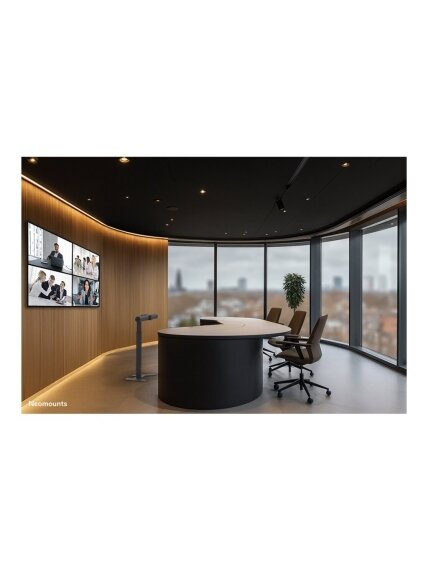 Neomounts Floor stand | AV80-500BL Videobar | Height adjustment, Depth adjustment | 43-110 " | Maximum weight (capacity) 10 kg | Black 6 Neomounts Floor stand | AV80-500BL Videobar | Height adjustment, Depth adjustment | 43-110 " | Maximum weight (capacity) 10 kg | Black 6