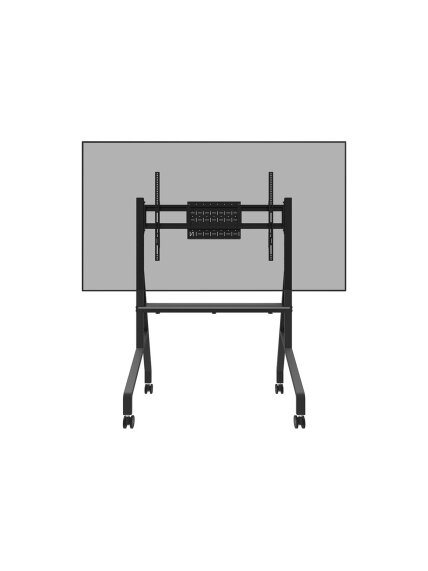 Neomounts Floor stand | FL50-525BL1 TV trolley | Adjustable Height | 55-86 " | Maximum weight (capacity) 76 kg | Black 1 Neomounts Floor stand | FL50-525BL1 TV trolley | Adjustable Height | 55-86 " | Maximum weight (capacity) 76 kg | Black 1