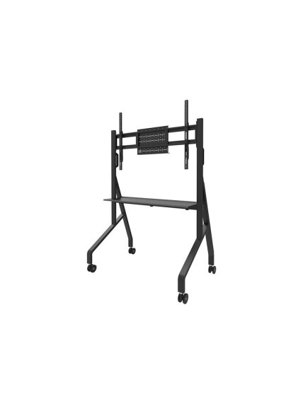 Neomounts Floor stand | FL50-525BL1 TV trolley | Adjustable Height | 55-86 " | Maximum weight (capacity) 76 kg | Black 2 Neomounts Floor stand | FL50-525BL1 TV trolley | Adjustable Height | 55-86 " | Maximum weight (capacity) 76 kg | Black 2