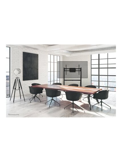 Neomounts Floor stand | FL50-525BL1 TV trolley | Adjustable Height | 55-86 " | Maximum weight (capacity) 76 kg | Black 5 Neomounts Floor stand | FL50-525BL1 TV trolley | Adjustable Height | 55-86 " | Maximum weight (capacity) 76 kg | Black 5