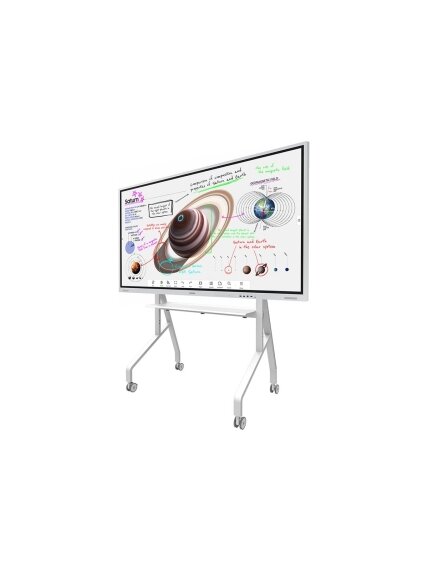 Neomounts Floor stand | FL50-525WH1 TV trolley | Adjustable Height | 55-86 " | Maximum weight (capacity) 76 kg | White 1 Neomounts Floor stand | FL50-525WH1 TV trolley | Adjustable Height | 55-86 " | Maximum weight (capacity) 76 kg | White 1