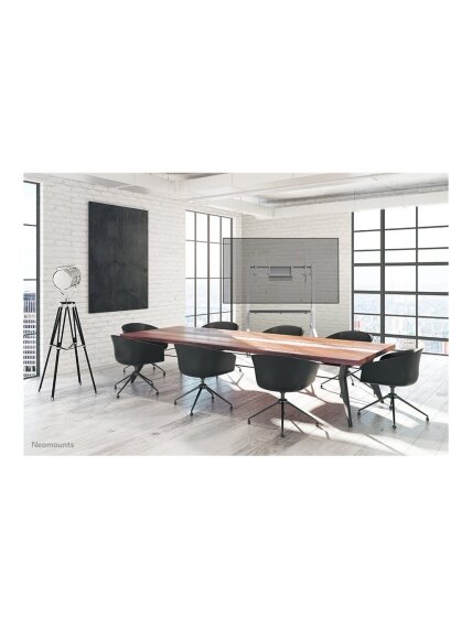 Neomounts Floor stand | FL50-525WH1 TV trolley | Adjustable Height | 55-86 " | Maximum weight (capacity) 76 kg | White 13 Neomounts Floor stand | FL50-525WH1 TV trolley | Adjustable Height | 55-86 " | Maximum weight (capacity) 76 kg | White 13