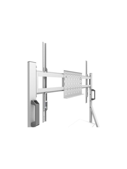 Neomounts Floor stand | FL50-525WH1 TV trolley | Adjustable Height | 55-86 " | Maximum weight (capacity) 76 kg | White 9 Neomounts Floor stand | FL50-525WH1 TV trolley | Adjustable Height | 55-86 " | Maximum weight (capacity) 76 kg | White 9