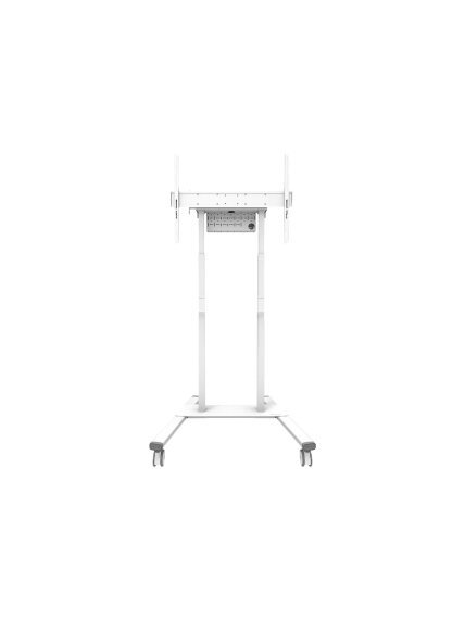 Neomounts Floor stand | FL55-875WH1 TV trolley | Adjustable Height | 55-100 " | Maximum weight (capacity) 110 kg | White 2 Neomounts Floor stand | FL55-875WH1 TV trolley | Adjustable Height | 55-100 " | Maximum weight (capacity) 110 kg | White 2