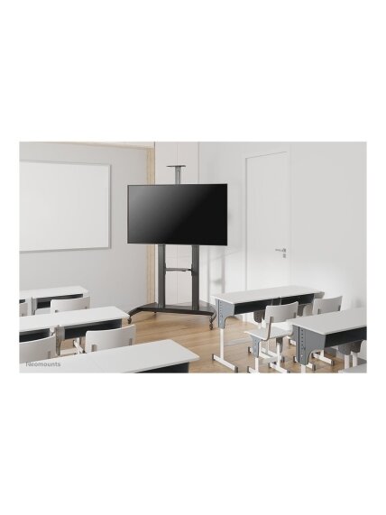Neomounts Floor stand | PLASMA-M1950E TV trolley | Adjustable Height, Tilt | 60-100 " | Maximum weight (capacity) 100 kg | Black 11 Neomounts Floor stand | PLASMA-M1950E TV trolley | Adjustable Height, Tilt | 60-100 " | Maximum weight (capacity) 100 kg | Black 11