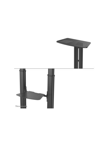 Neomounts Floor stand | PLASMA-M1950E TV trolley | Adjustable Height, Tilt | 60-100 " | Maximum weight (capacity) 100 kg | Black 7