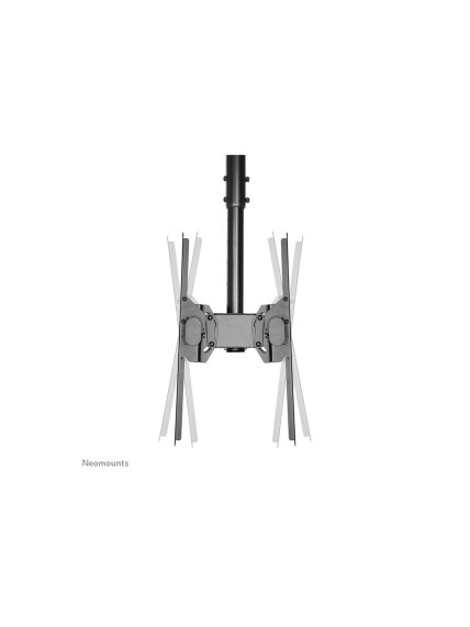 Neomounts NM-C440DBLACK Dual monitor/TV mount ceiling | Adjustable Height, Rotate, Tilt, Swivel | 32-60 " | Maximum weight (capacity) 45 kg | Black 9 Neomounts NM-C440DBLACK Dual monitor/TV mount ceiling | Adjustable Height, Rotate, Tilt, Swivel | 32-60 " | Maximum weight (capacity) 45 kg | Black 9