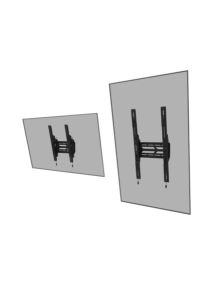 Neomounts Wall mount | WL35S-950BL19 | Tilt, Height adjustment, Width adjustment, Rotate | 55-115 " | Maximum weight (capacity) 160 kg | Black 7 Neomounts Wall mount | WL35S-950BL19 | Tilt, Height adjustment, Width adjustment, Rotate | 55-115 " | Maximum weight (capacity) 160 kg | Black 7