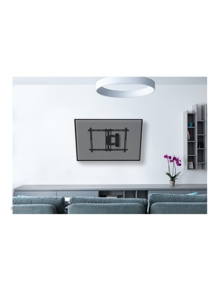 Neomounts Wall mount | WL40S-850BL16 TV mount wall | Full motion, Tilt, Swivel | 40-70 " | Maximum weight (capacity) 45 kg | Black 11 Neomounts Wall mount | WL40S-850BL16 TV mount wall | Full motion, Tilt, Swivel | 40-70 " | Maximum weight (capacity) 45 kg | Black 11