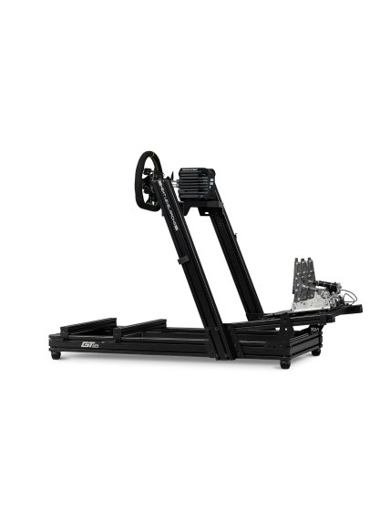Next Level Racing Aluminium Simulator Cockpit, Wheel Plate Edition | GTElite Lite | Black 3 Next Level Racing Aluminium Simulator Cockpit, Wheel Plate Edition | GTElite Lite | Black 3