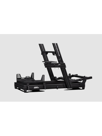 Next Level Racing | Aluminum; Carbon Steel | Racing Simulator Cockpit | GTElite Wheel Plate Edition | Black 1 Next Level Racing | Aluminum; Carbon Steel | Racing Simulator Cockpit | GTElite Wheel Plate Edition | Black 1