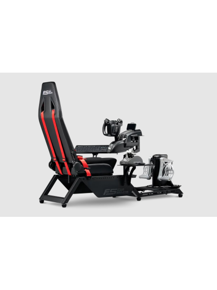Next Level Racing | Flight Simulator Cockpit | Black and Red 2 Next Level Racing | Flight Simulator Cockpit | Black and Red 2