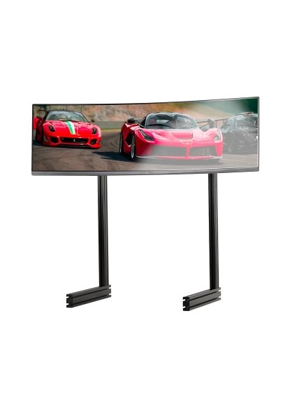 Next Level Racing Floor stand | ELITE Free Standing Single Monitor Stand | Vertical adjustment | 65 " | Black 3 Next Level Racing Floor stand | ELITE Free Standing Single Monitor Stand | Vertical adjustment | 65 " | Black 3