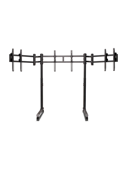Next Level Racing Floor stand | Round Tube Freestanding Single Monitor Stand | Up to 3x43 " | Height adjustment, Tilt | Maximum weight (capacity) 50 kg | Black 1 Next Level Racing Floor stand | Round Tube Freestanding Single Monitor Stand | Up to 3x43 " | Height adjustment, Tilt | Maximum weight (capacity) 50 kg | Black 1