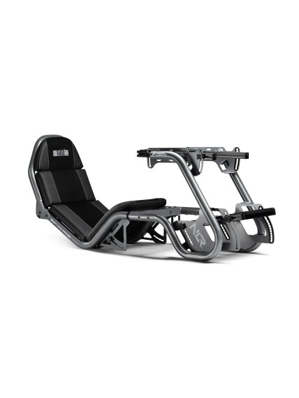 Next Level Racing | Steel | Racing Simulator Cockpit | F-GT Pro Formula and GT Grey Edition | Grey