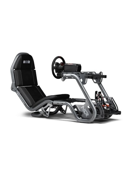 Next Level Racing | Steel | Racing Simulator Cockpit | F-GT Pro Formula and GT Grey Edition | Grey 3