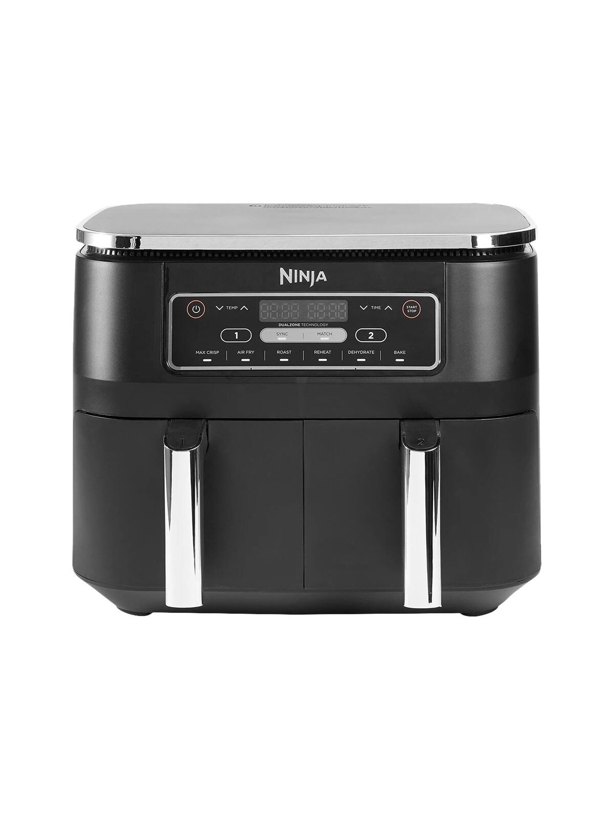 NINJA | Air Fryer | AF300 | Power 1 frying compartment: 1200 W; 2 frying compartments: 2400 W W | Capacity 7.6 L | Black 2 NINJA | Air Fryer | AF300 | Power 1 frying compartment: 1200 W; 2 frying compartments: 2400 W W | Capacity 7.6 L | Black 2