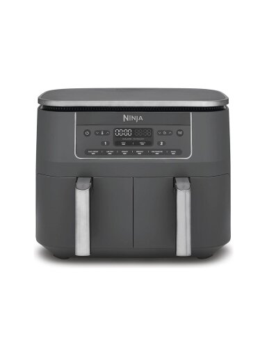 NINJA Double hot air fryer | DZ300EU | Power 2400 W | Capacity 7.6 L | Grey NINJA Double hot air fryer | DZ300EU | Power 2400 W | Capacity 7.6 L | Grey