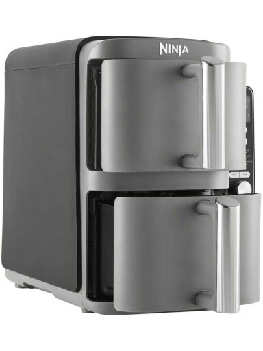 NINJA Double Stack XL Air Fryer | SL400EU | Power 2470 W | Capacity 9.5 L | Black/Grey
