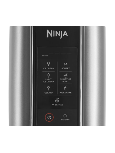 NINJA Ice Cream Maker | NC302EU CREAMi 7-in-1 | Power 800 W | Capacity 0.493 L | Black/Silver