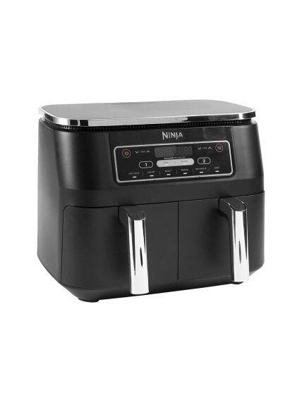NINJA | Air Fryer | AF300 | Power 1 frying compartment: 1200 W; 2 frying compartments: 2400 W W | Capacity 7.6 L | Black 3 NINJA | Air Fryer | AF300 | Power 1 frying compartment: 1200 W; 2 frying compartments: 2400 W W | Capacity 7.6 L | Black 3