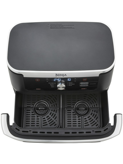 NINJA | Double Air Fryer | AF500EU Foodi FlexDrawer | Power 2470 W | Capacity 10.4 L | Black 2